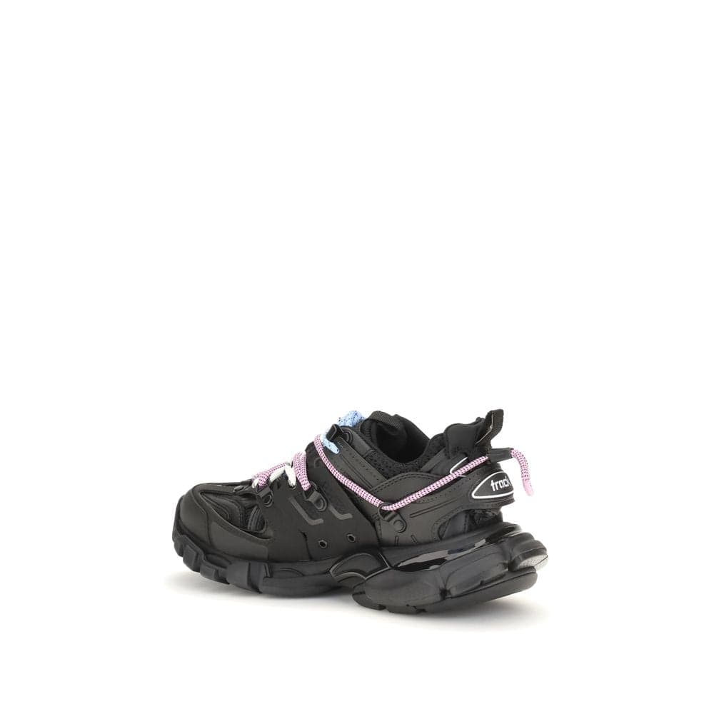 Balenciaga Black Polyester Athletic Sneakers - 3