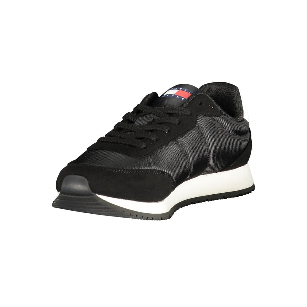 Tommy Hilfiger Black Polyurethane Men Sneaker - 3