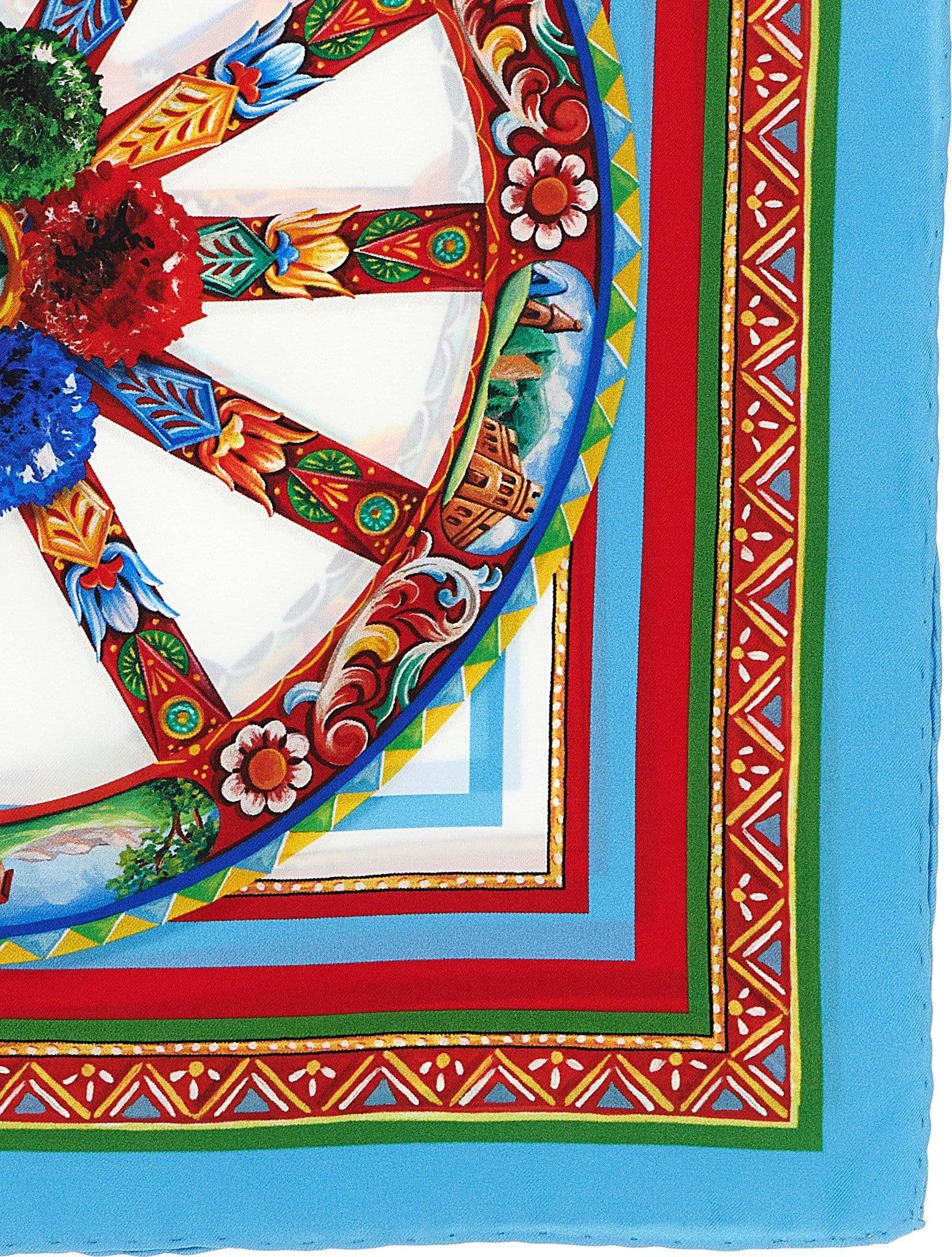 Dolce & Gabbana Multicolor Silk Foulard - 2