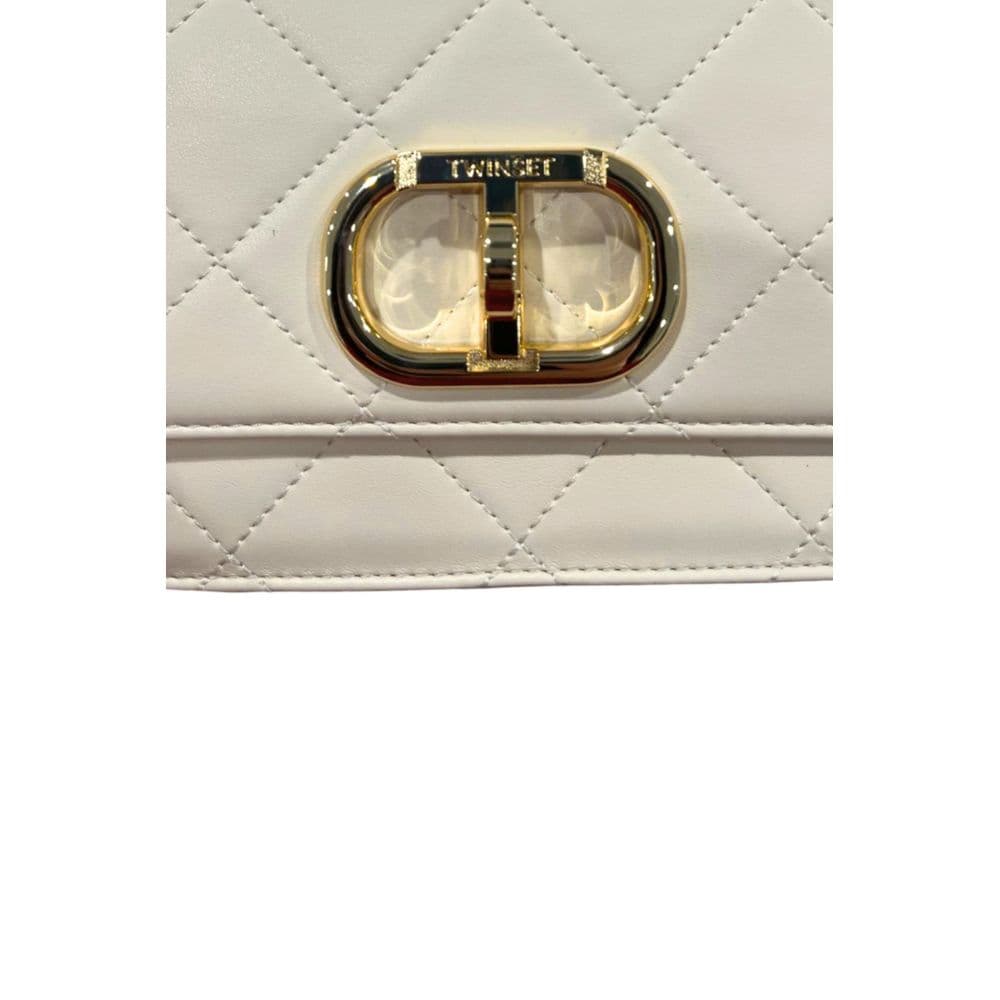 Twinset Beige PU Women Crossbody Bag - 6
