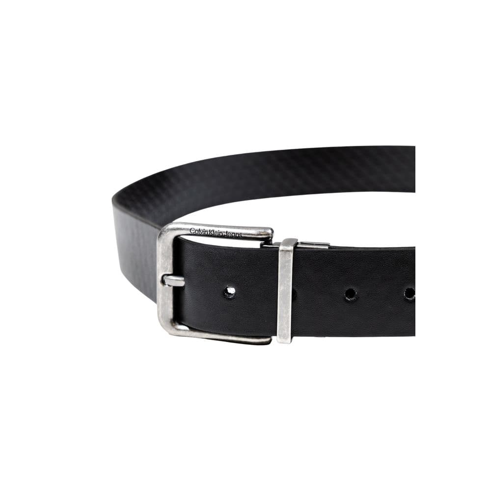 Calvin Klein Black Leather Belt - 4