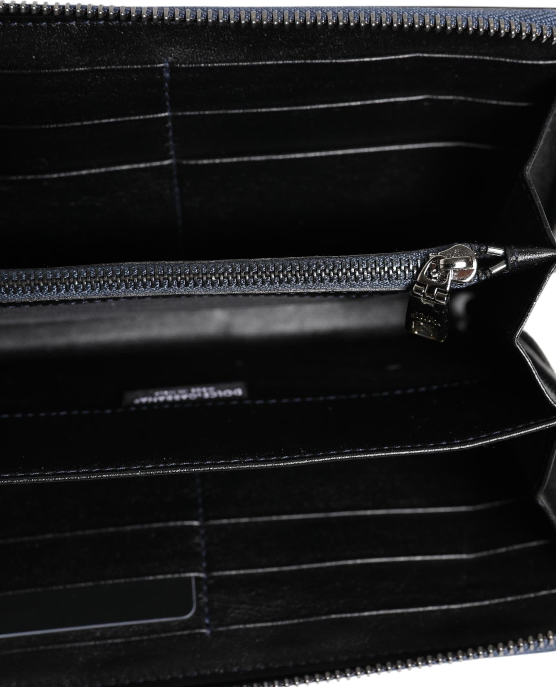 Dolce & Gabbana Black Blue Exotic Leather Men Continental Clutch Wallet - 7