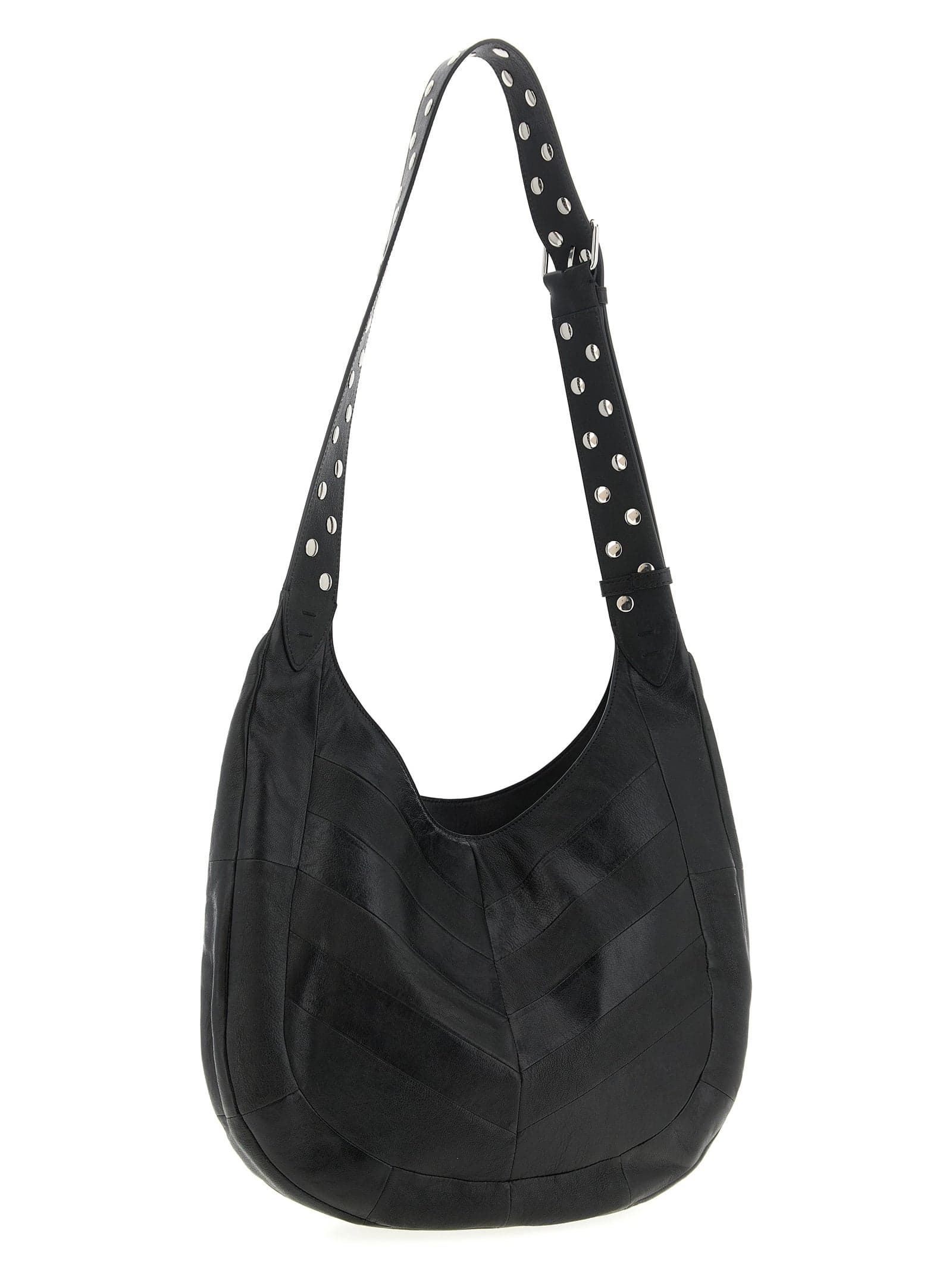 Valentino Garavani Black Lamb Leather Shoulder Bag - 2
