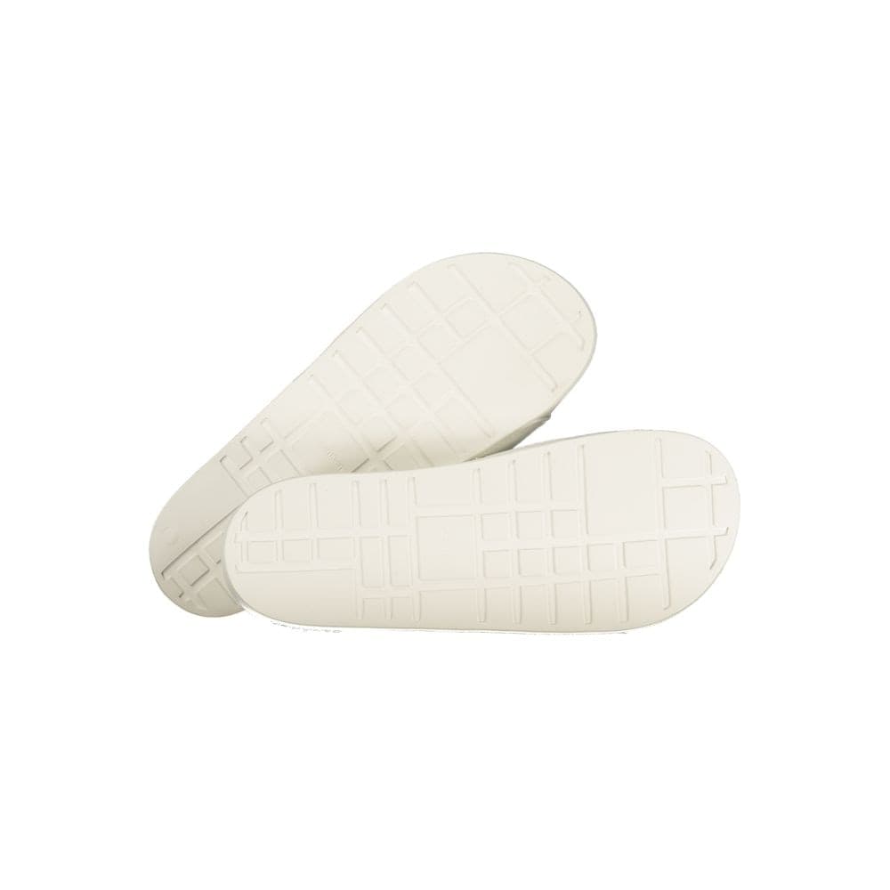 Calvin Klein White Polyurethane Men Slipper - 2