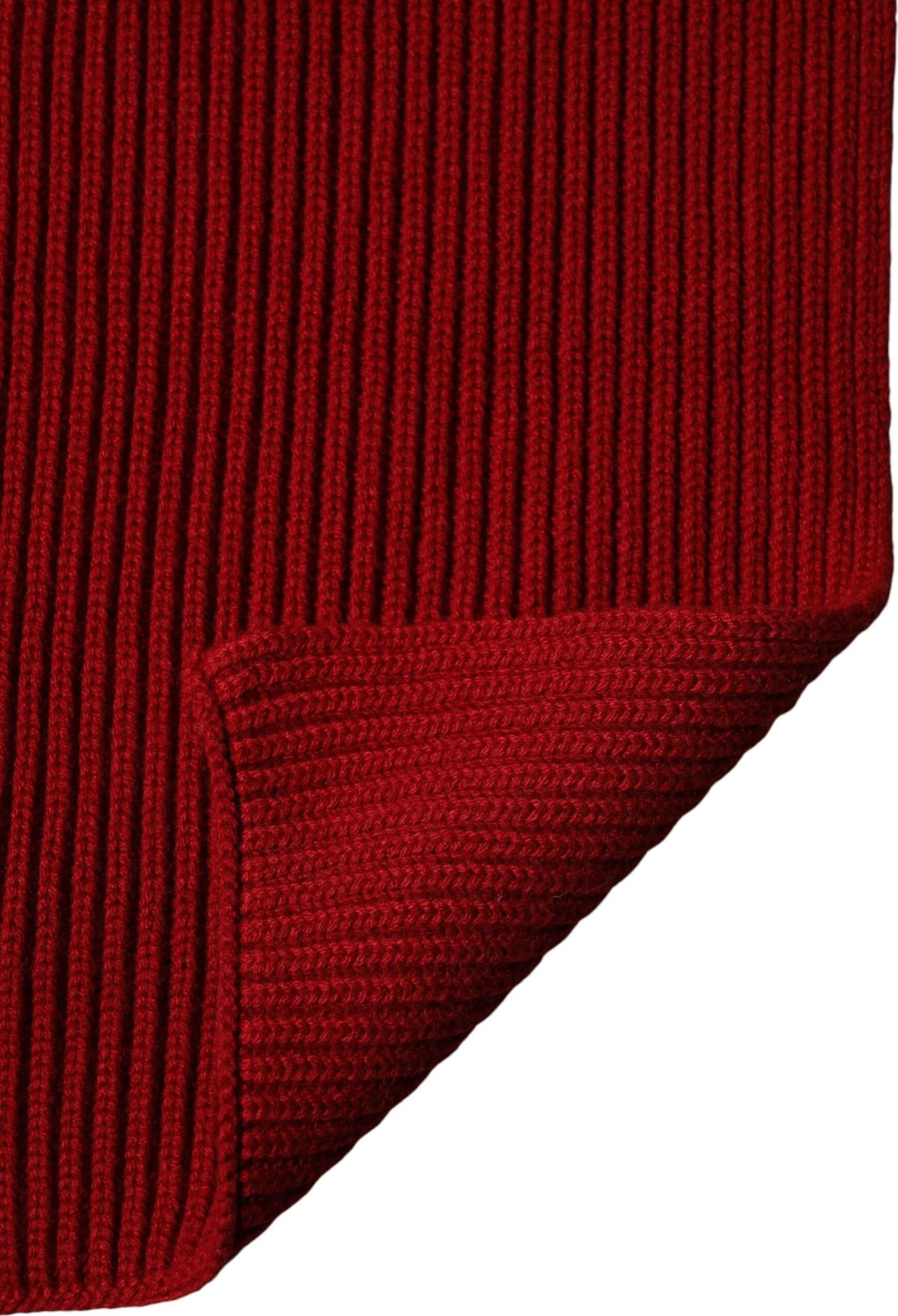 Dolce & Gabbana Red Wool Knitted Neck Wrap Shawl Men Scarf - 4