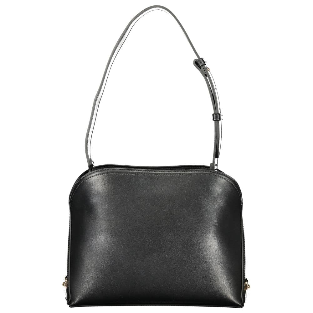 Twinset Black Polyurethane Women's Shoulder Bag - 2