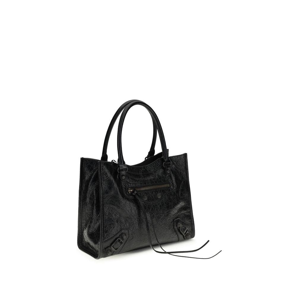 Balenciaga Black Lamb Ovis Aries Aries Handbag - 2
