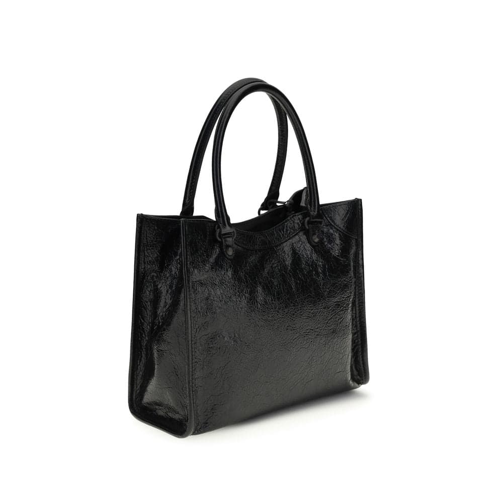 Balenciaga Black Lamb Ovis Aries Aries Handbag - 3