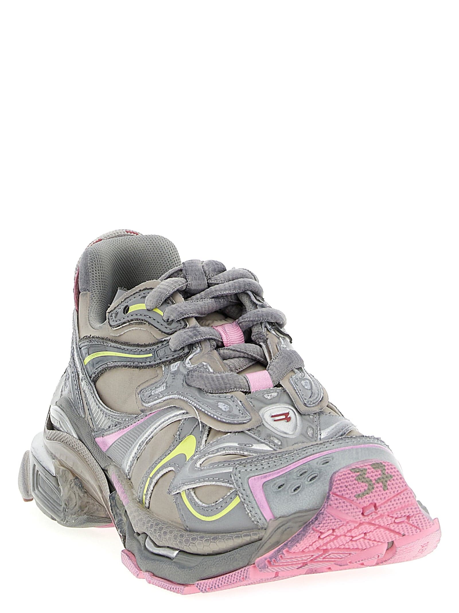 Balenciaga Multicolor Polyethylene Athletic Sneakers - 2