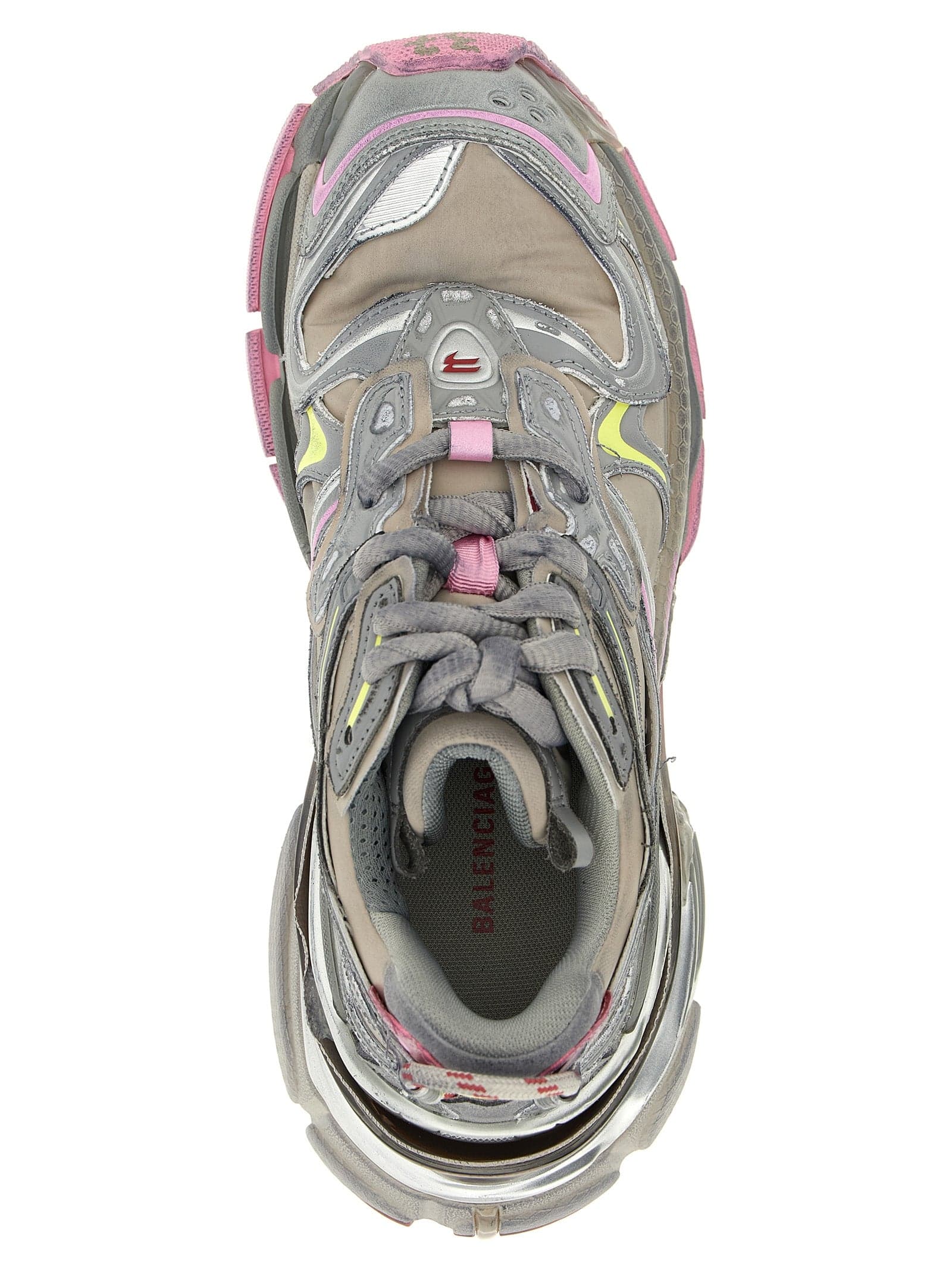 Balenciaga Multicolor Polyethylene Athletic Sneakers - 4