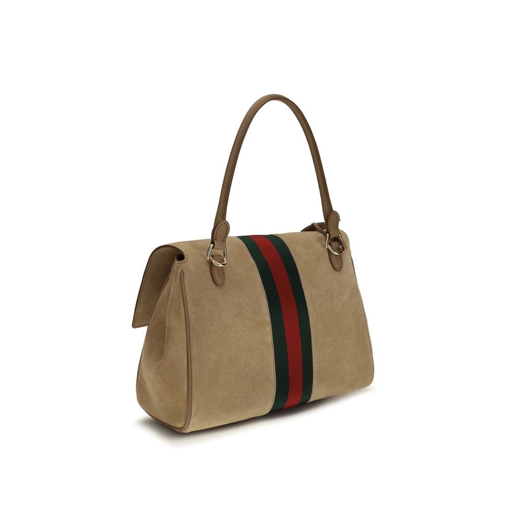 Gucci Beige Calf Leather Bos Taurus Handbag - 3
