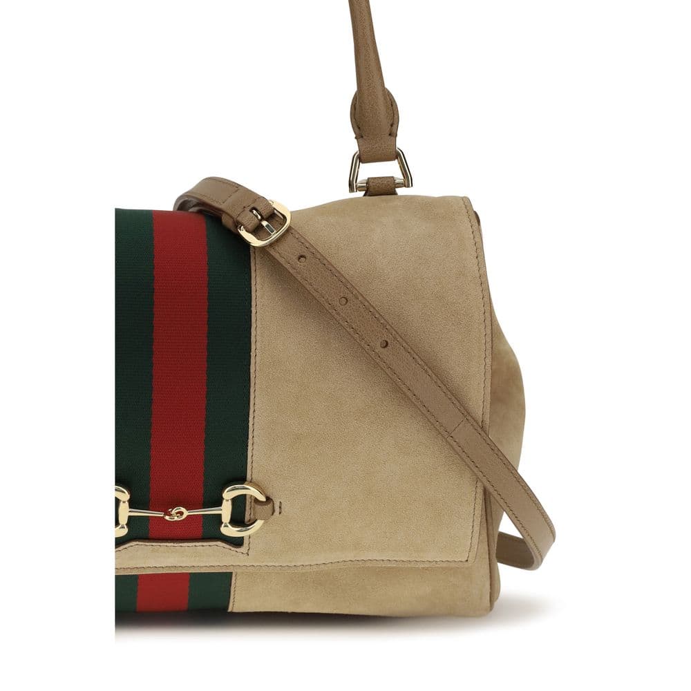 Gucci Beige Calf Leather Bos Taurus Handbag - 4