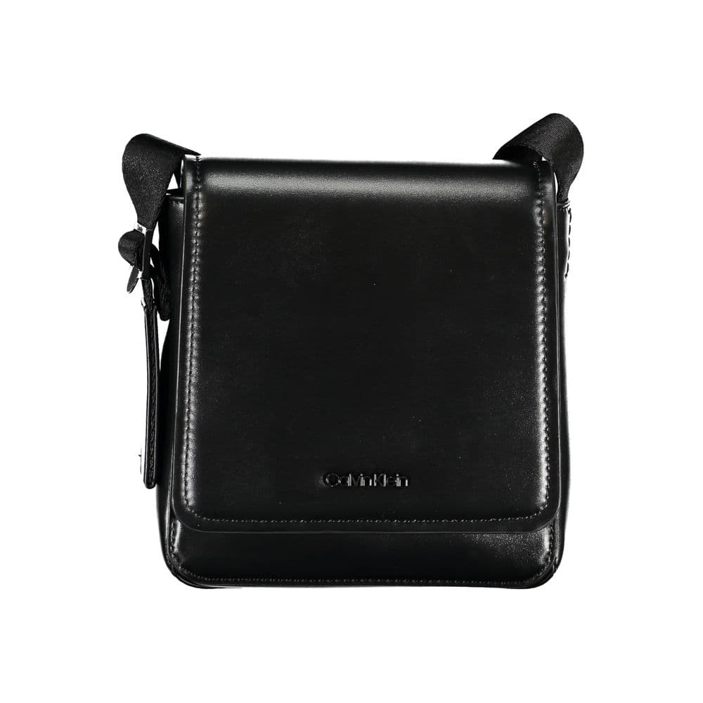 Calvin Klein Black Polyester Men Shoulder Bag - 3