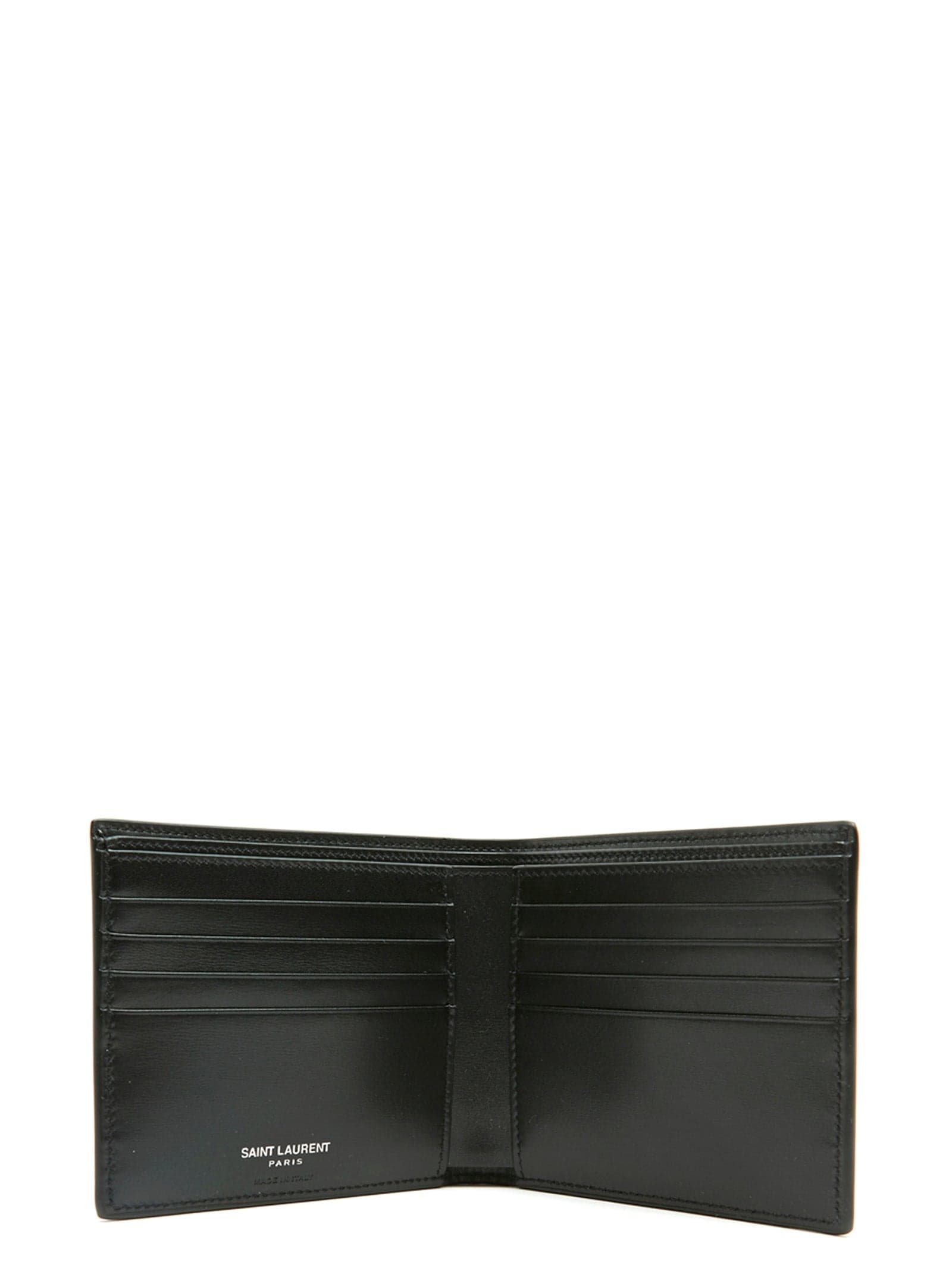 Saint Laurent Black Leather Wallet - 3