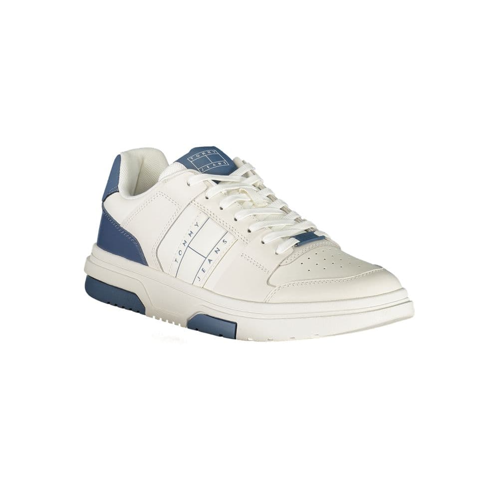 Tommy Hilfiger Bianco Polyurethane Men's Sneaker - 2