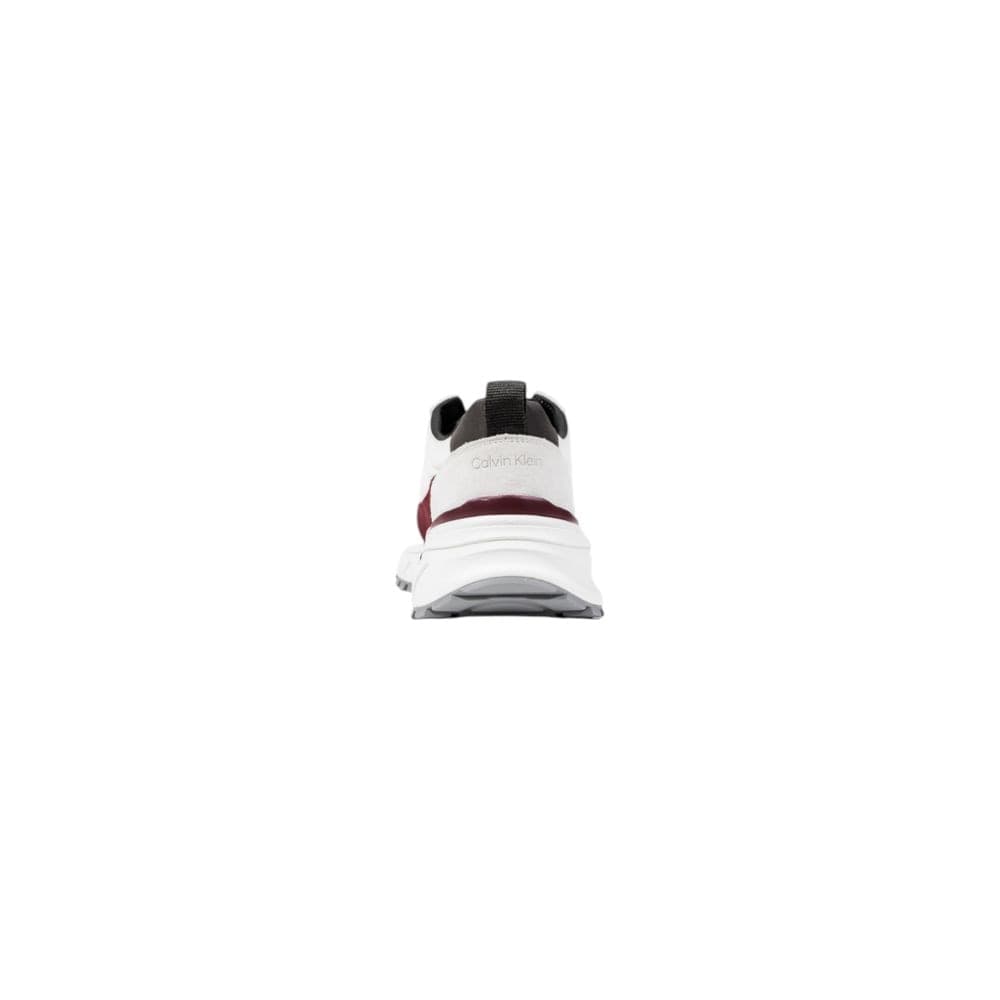 Calvin Klein Cream Suede Leather Chunky Sneakers - 4