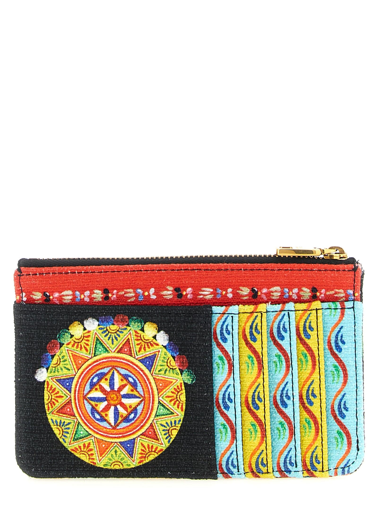 Dolce & Gabbana Multicolor Cotton Cardholder - 2