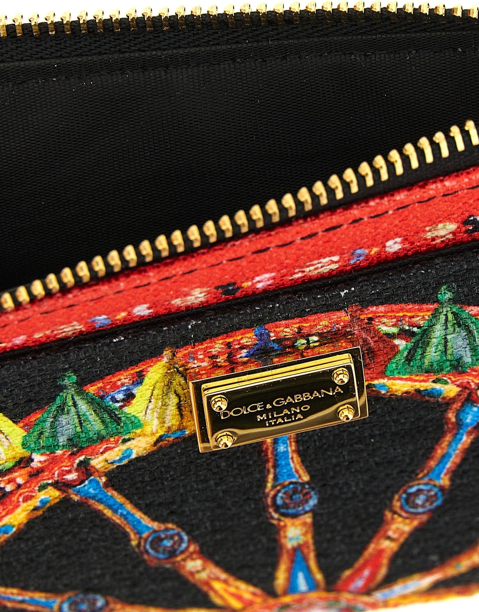 Dolce & Gabbana Multicolor Cotton Cardholder - 3