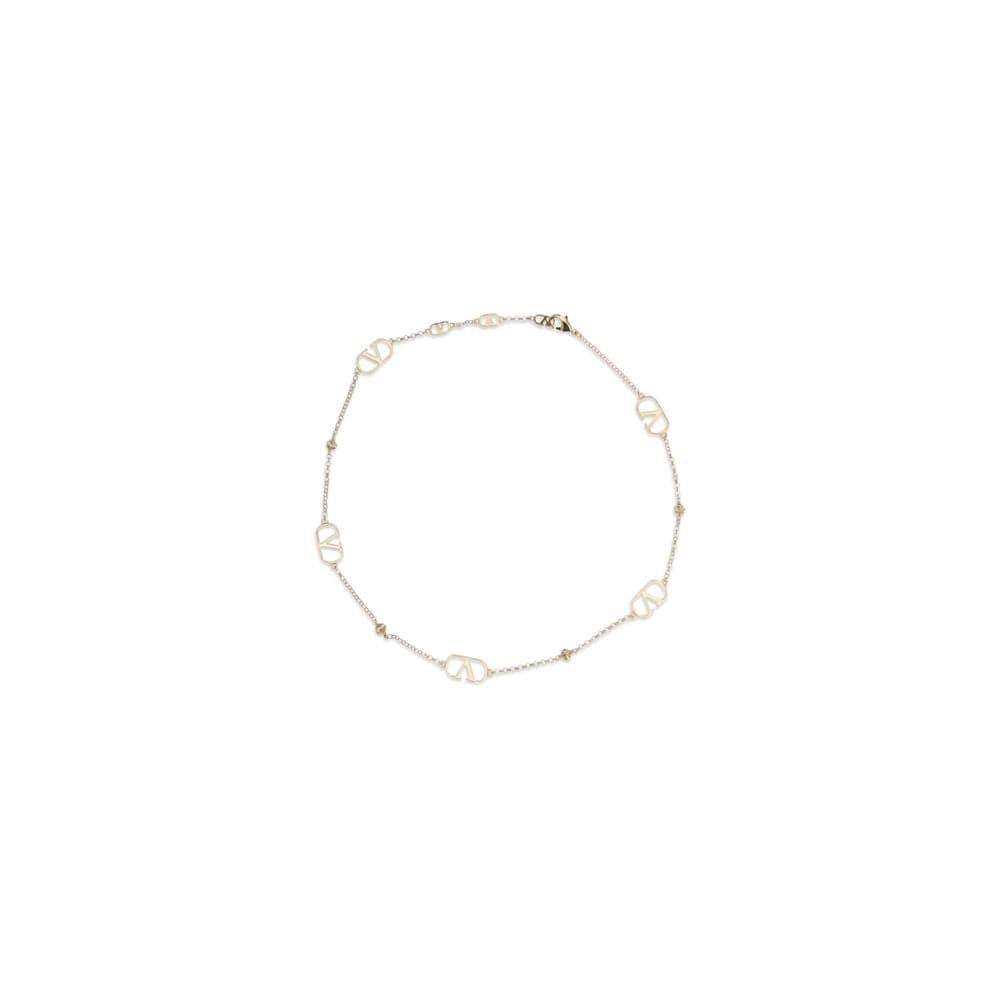 Valentino Garavani Gold Metal Necklace - 2