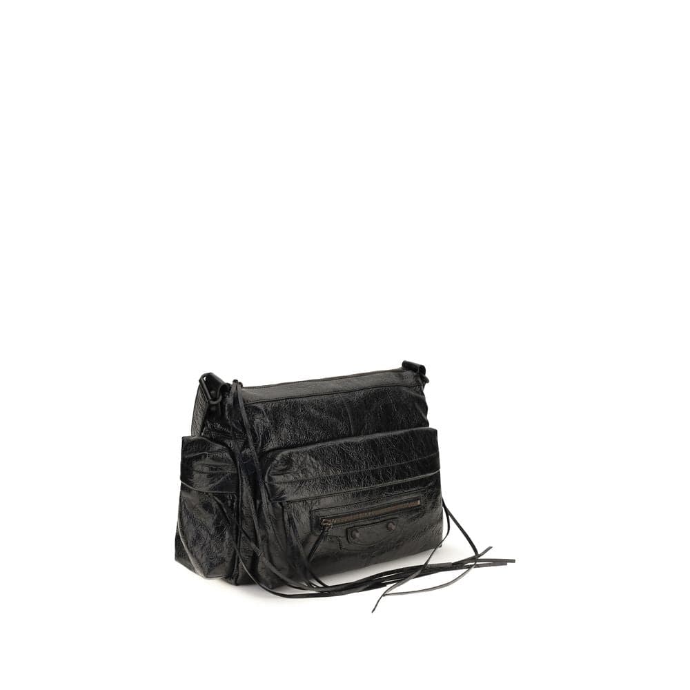 Balenciaga Black Lamb Ovis Aries Aries Shoulder Bag - 2