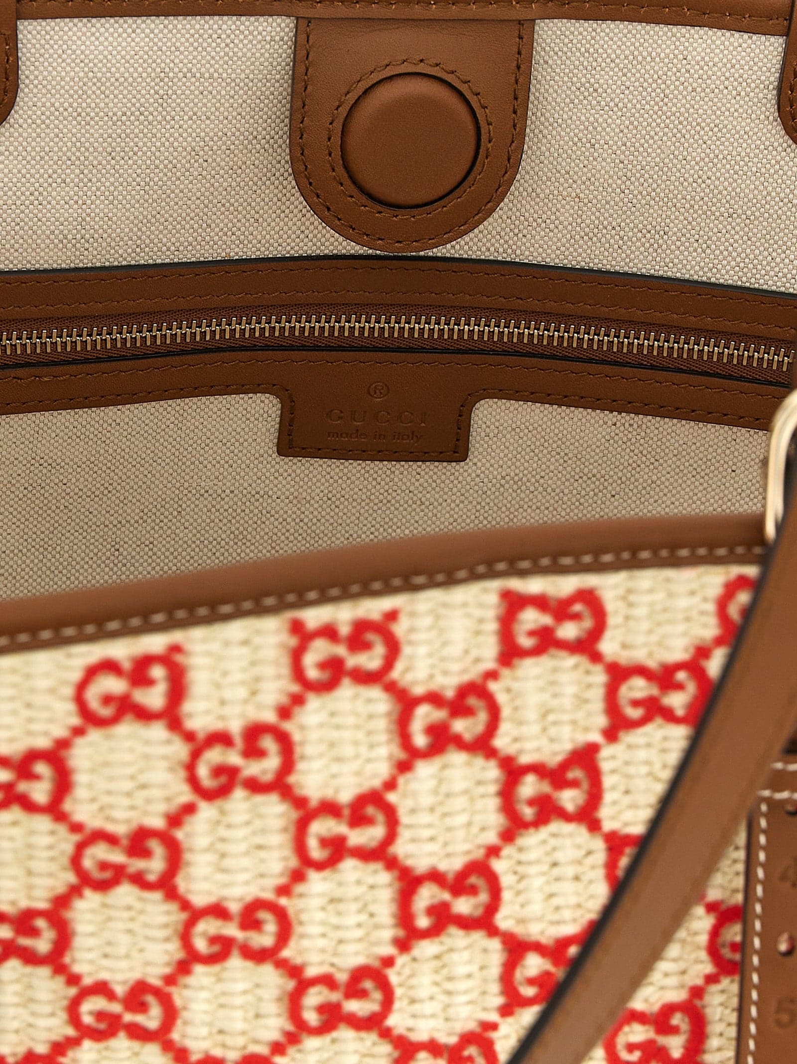 Gucci Multicolor Cotton Handbag - 4