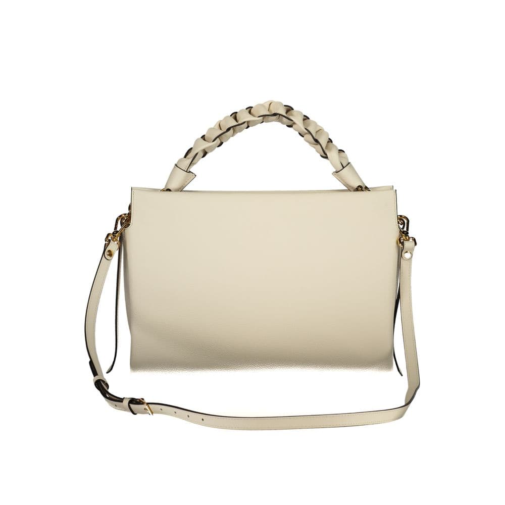 Coccinelle Bianco Leather Women Handbag - 2