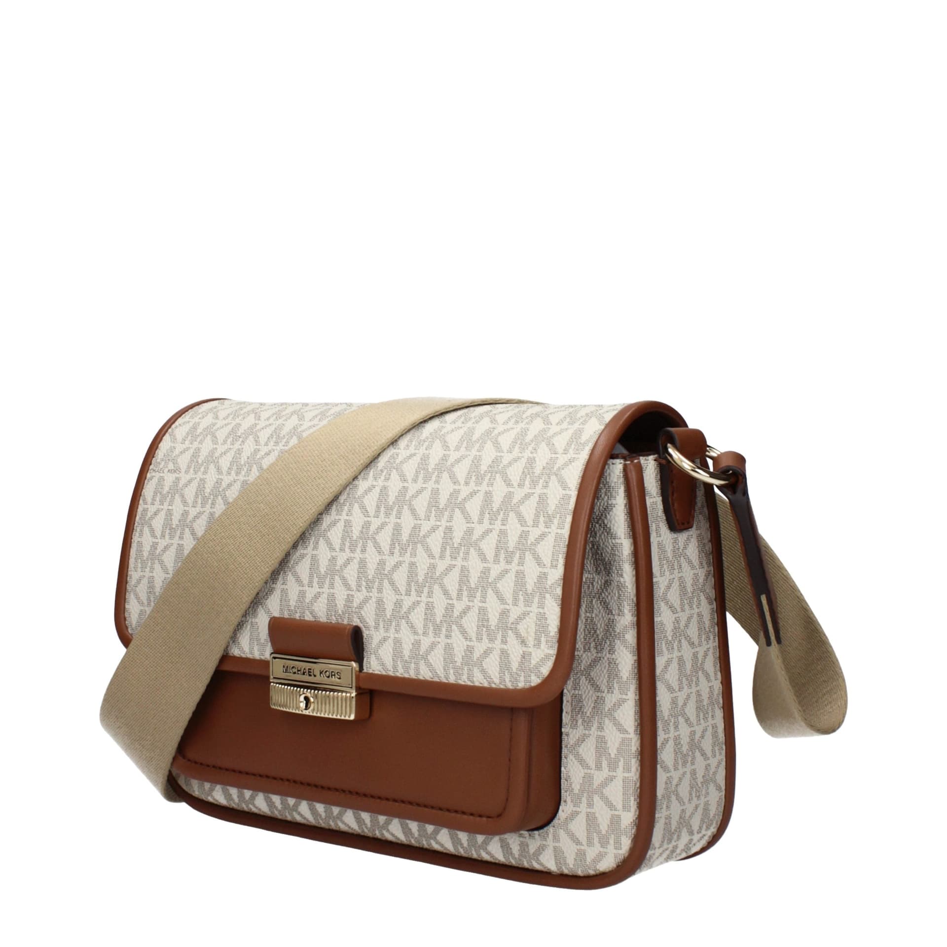Michael Kors Beige Fabric Crossbody Bag - 2