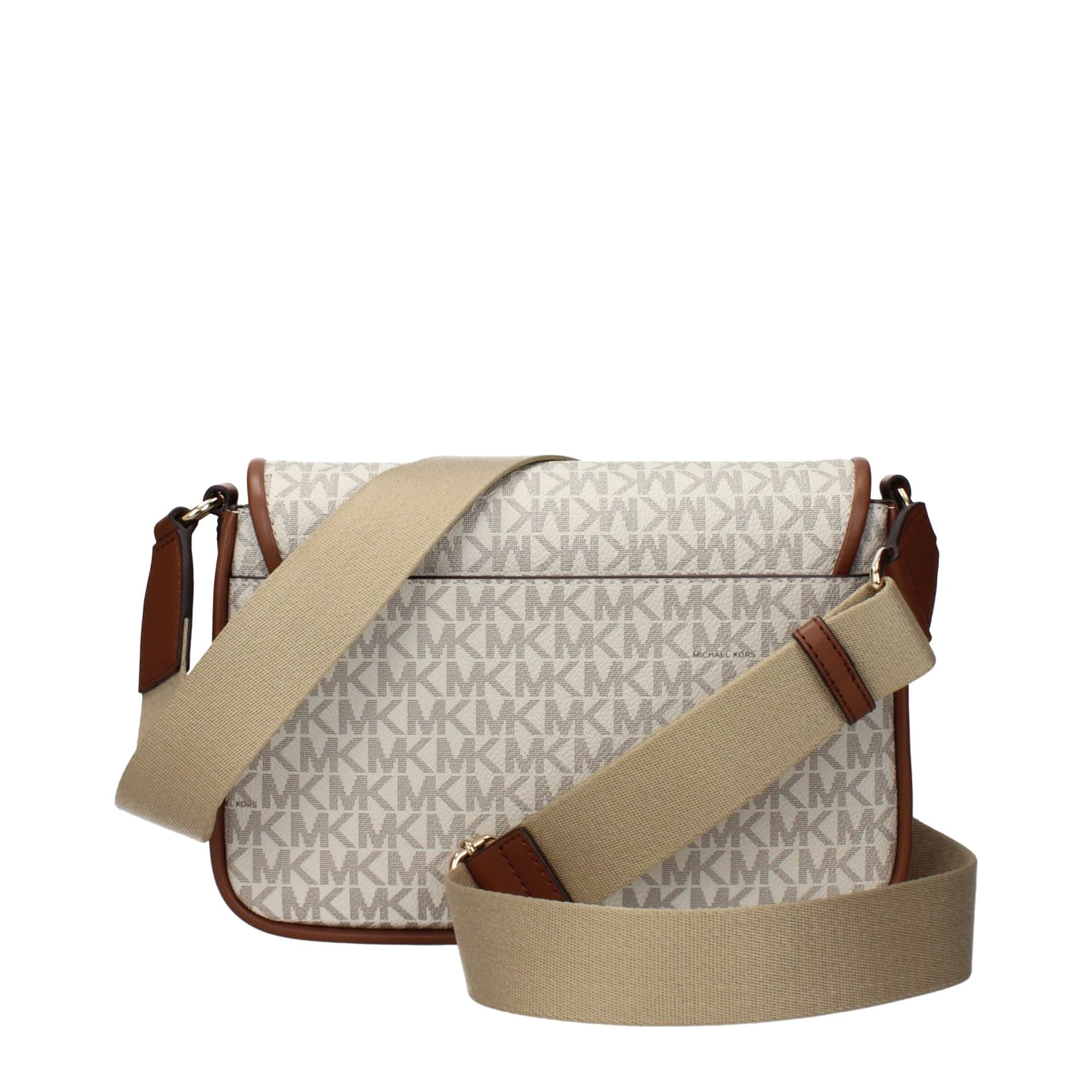 Michael Kors Beige Fabric Crossbody Bag - 3