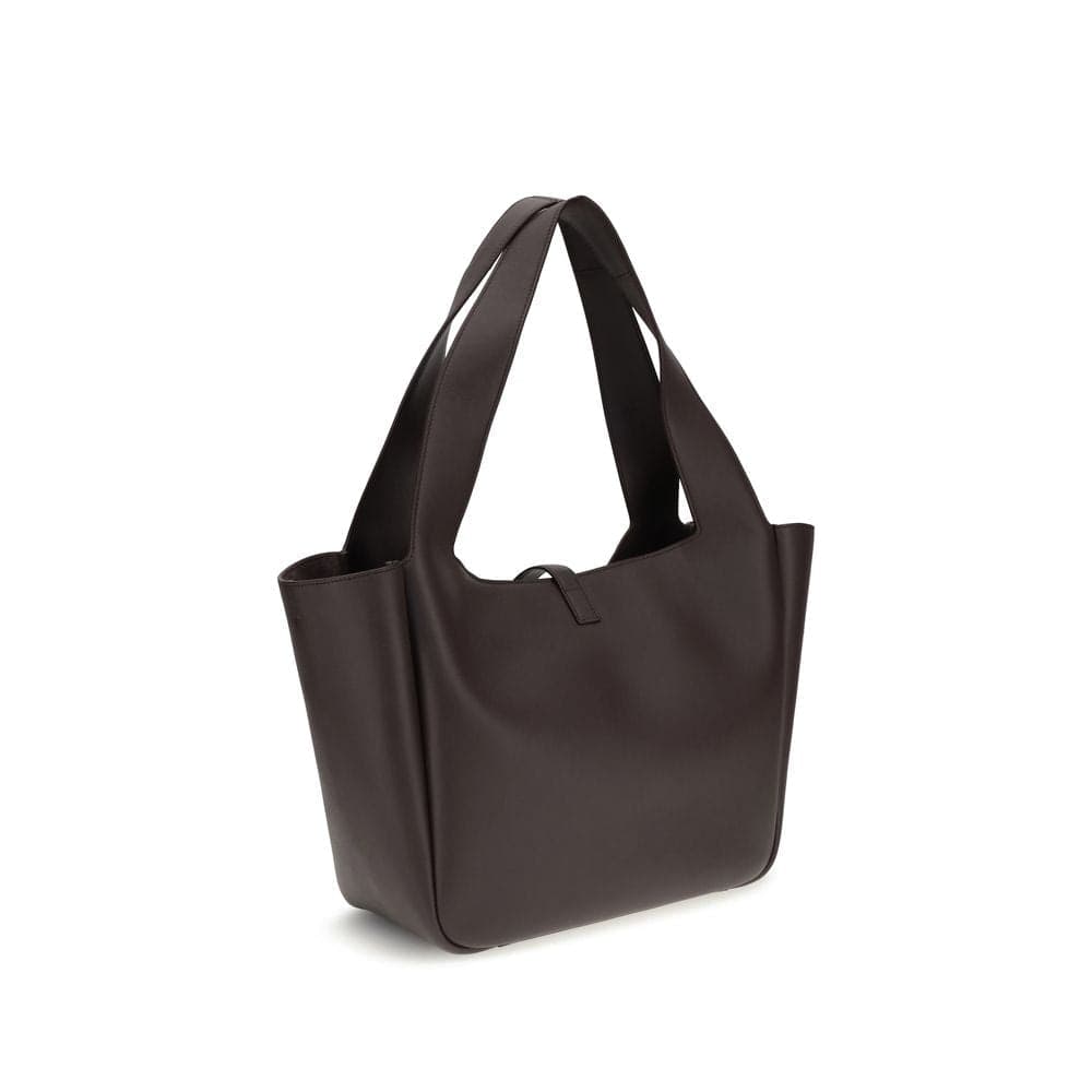 Saint Laurent Brown Calf Leather Bos Taurus Shoulder Bag - 3