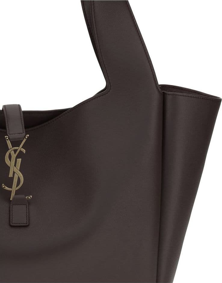 Saint Laurent Brown Calf Leather Bos Taurus Shoulder Bag - 4