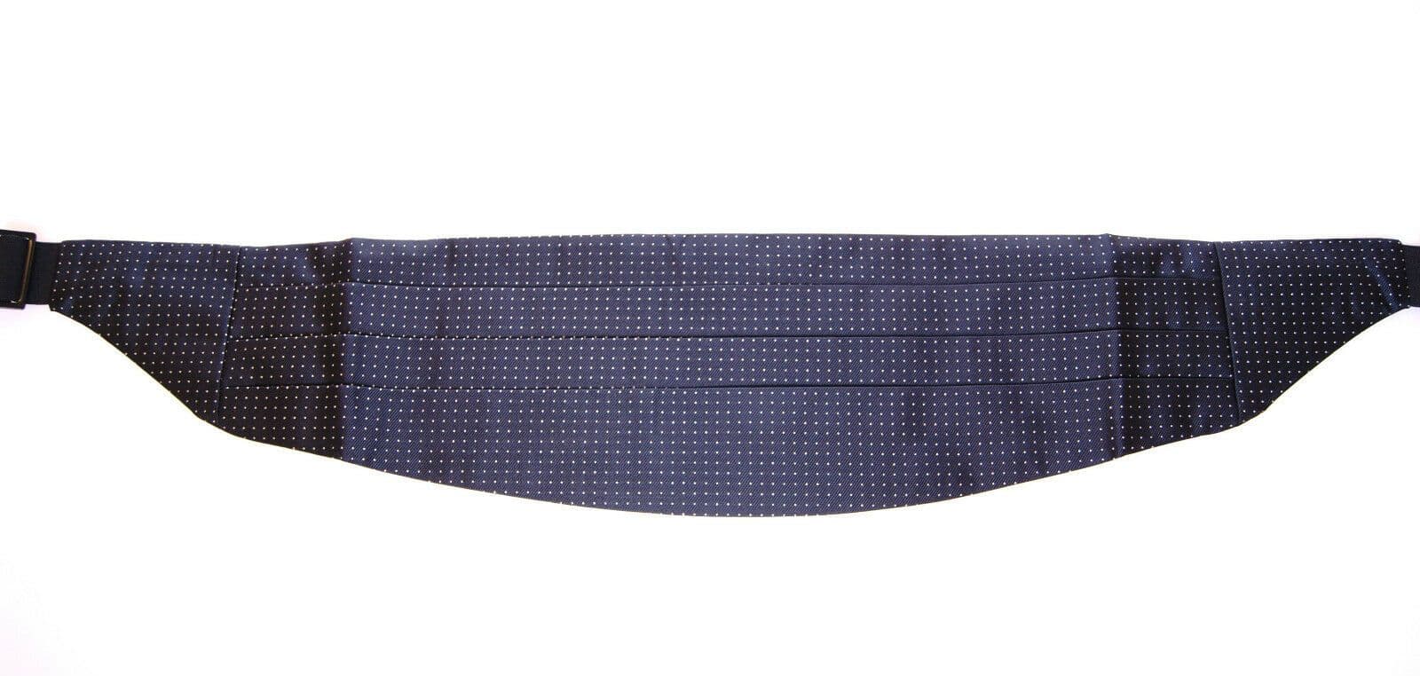 Dolce & Gabbana Blue Waist Smoking Tuxedo Cummerbund Belt - 5