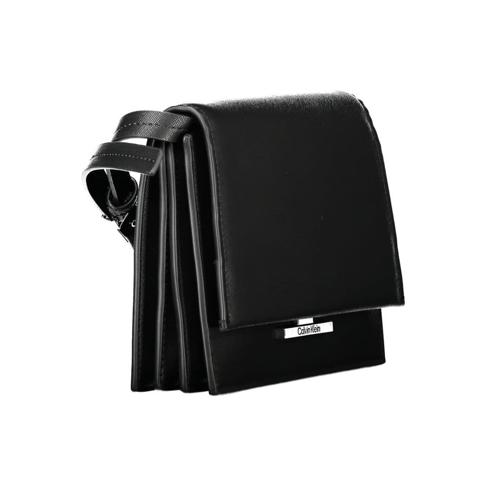 Calvin Klein Nero Poliuretano Woman Shoulder Bag - 3