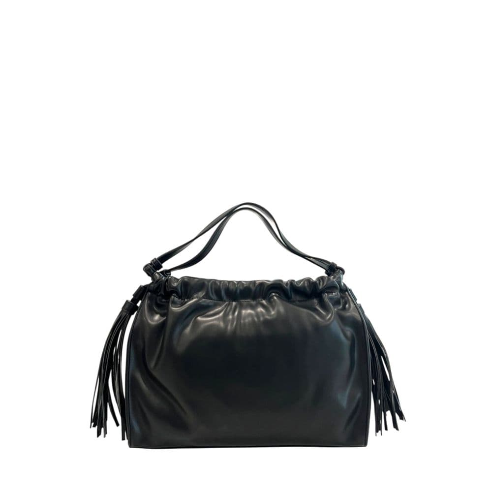 Twinset Black PU Women Shoulder Bag - 3