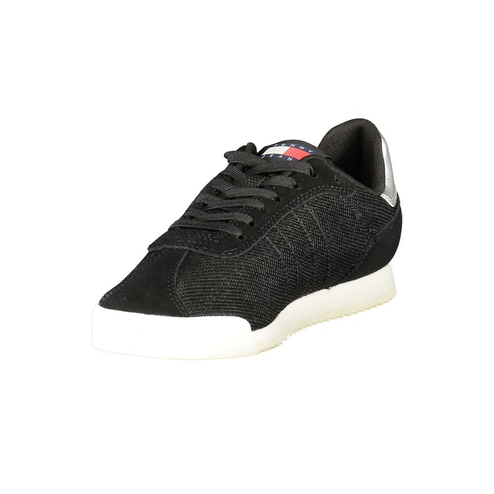 Tommy Hilfiger Nero Polyester Women Sneaker - 3