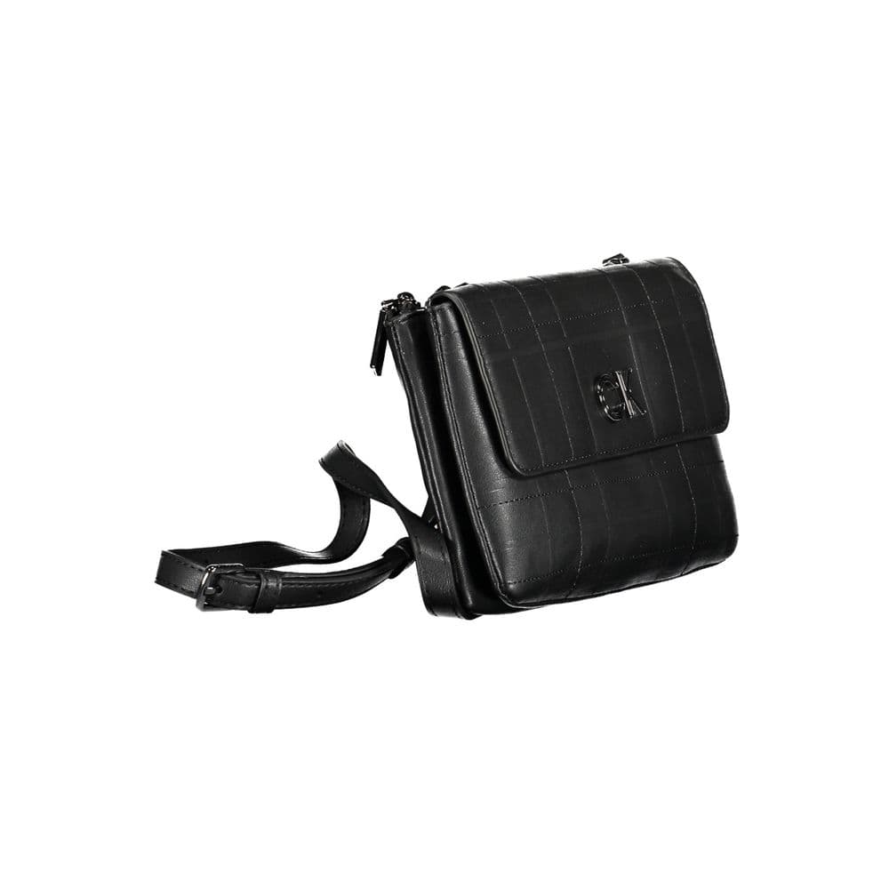 Calvin Klein Nero Polyester Women Shoulder Bag - 3