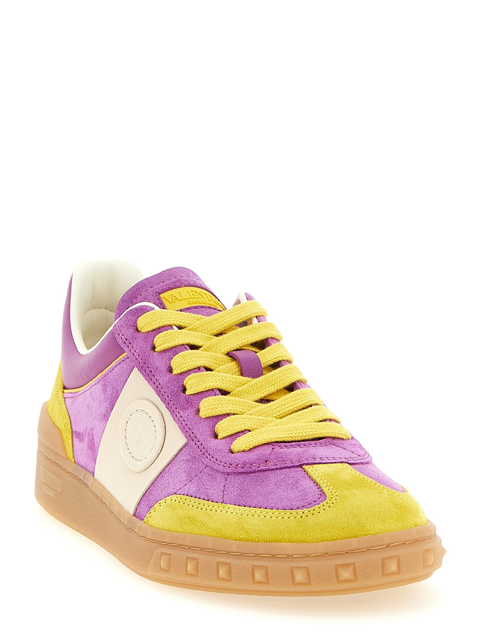 Valentino Garavani Multicolor Calfskin Athletic Sneakers - 2