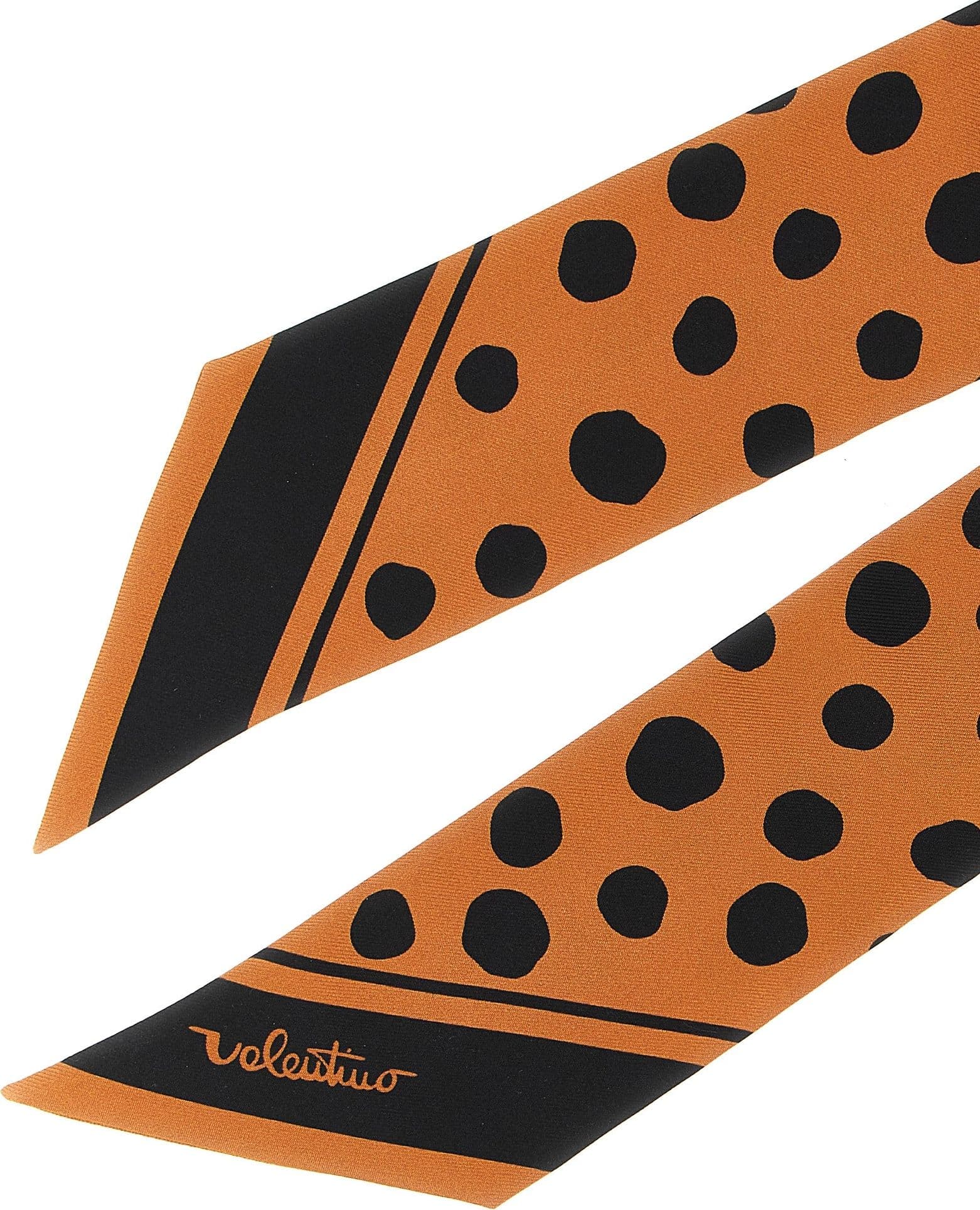Valentino Garavani Brown Silk Foulard - 3