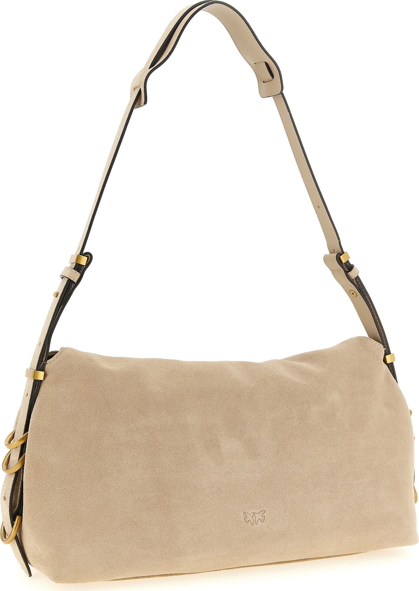 PINKO Beige Cowhide Shoulder Bag - 2