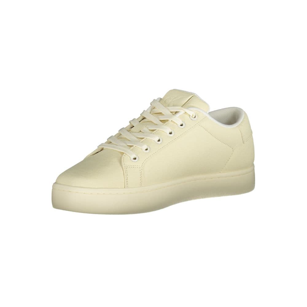 Calvin Klein Bianco Polyester Men Sneaker - 3