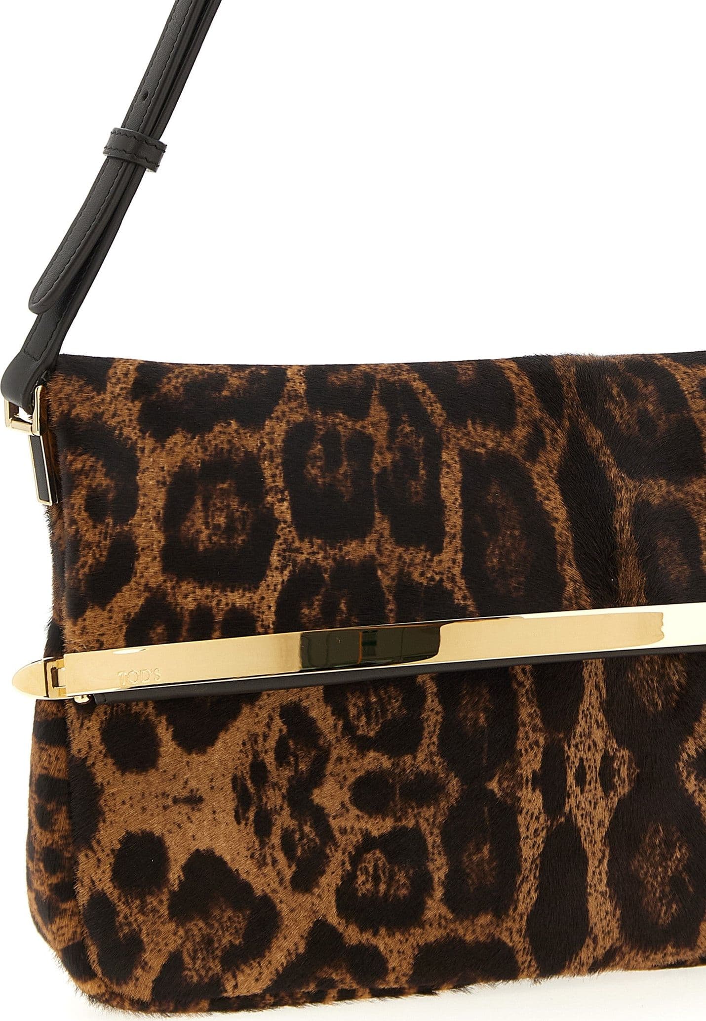 Tod's Brown Calfskin Shoulder Bag - 3