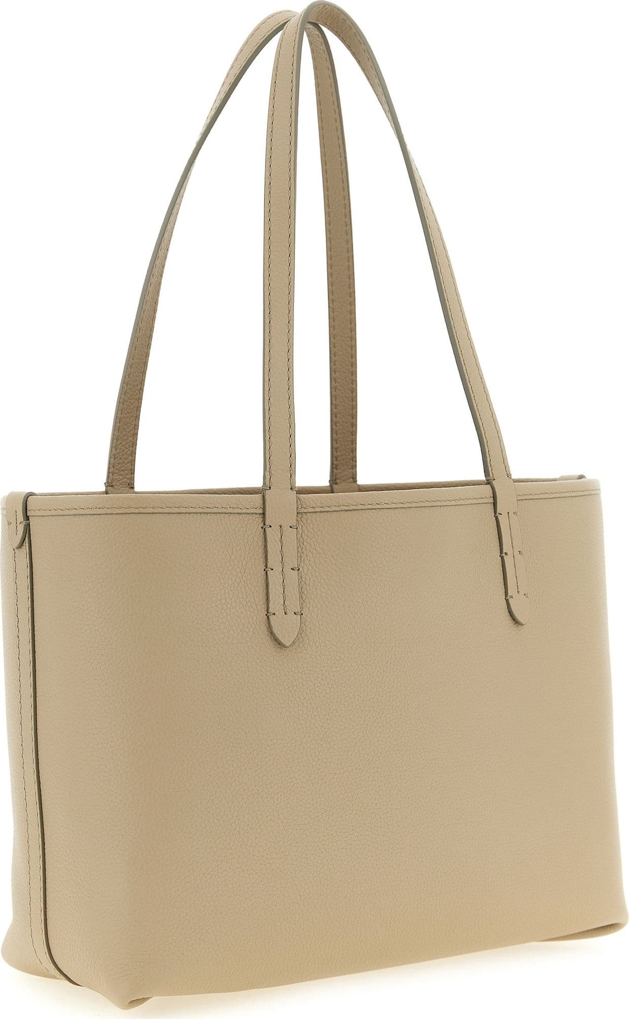 Burberry Beige Calfskin Tote Bag - 2
