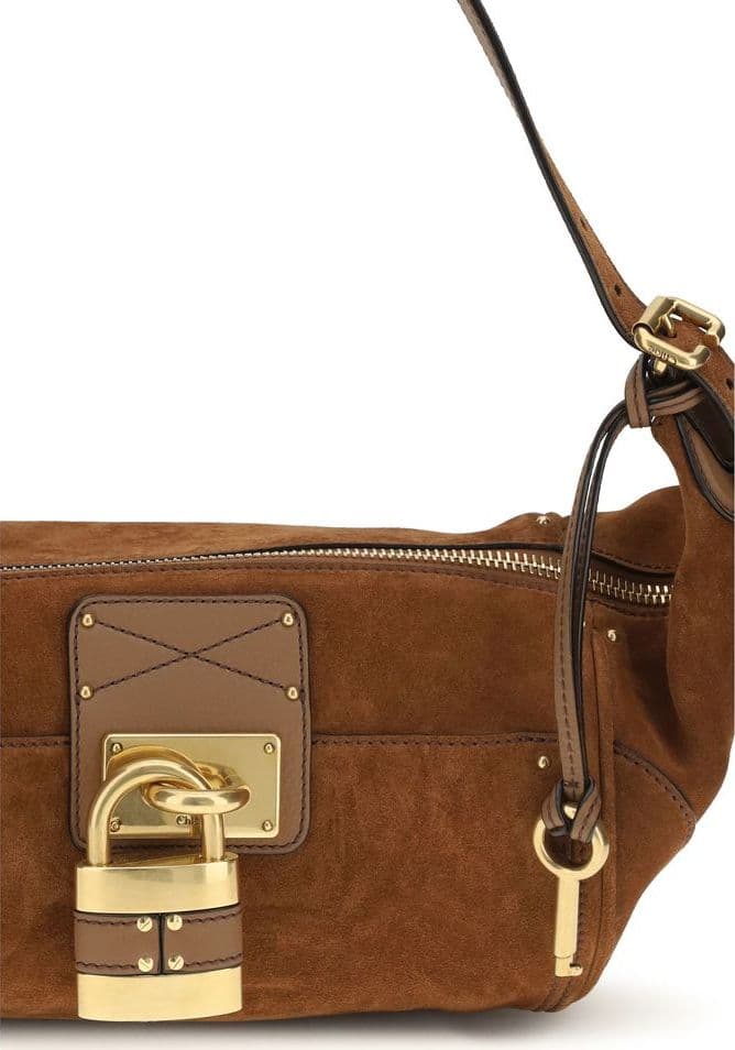 Chloé Brown Calf Leather Bos Taurus Shoulder Bag - 4