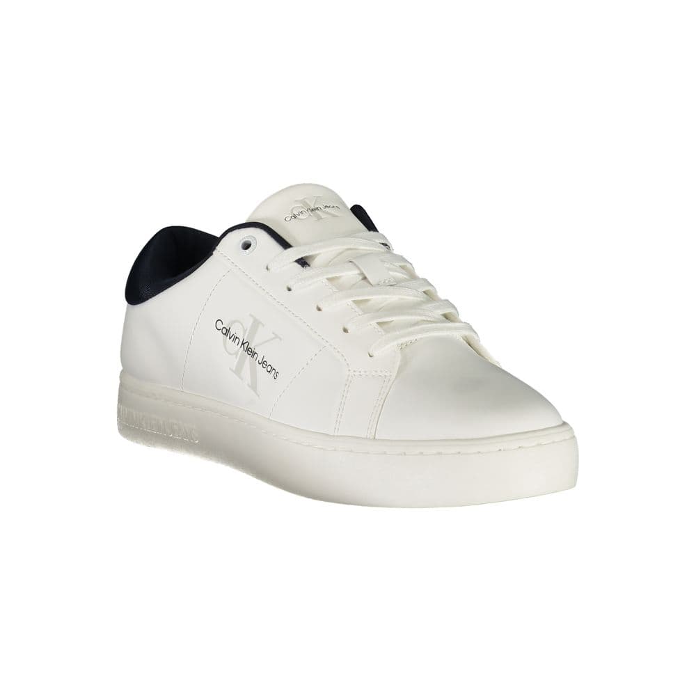 Calvin Klein Bianco Polyurethane Men Sneaker - 2