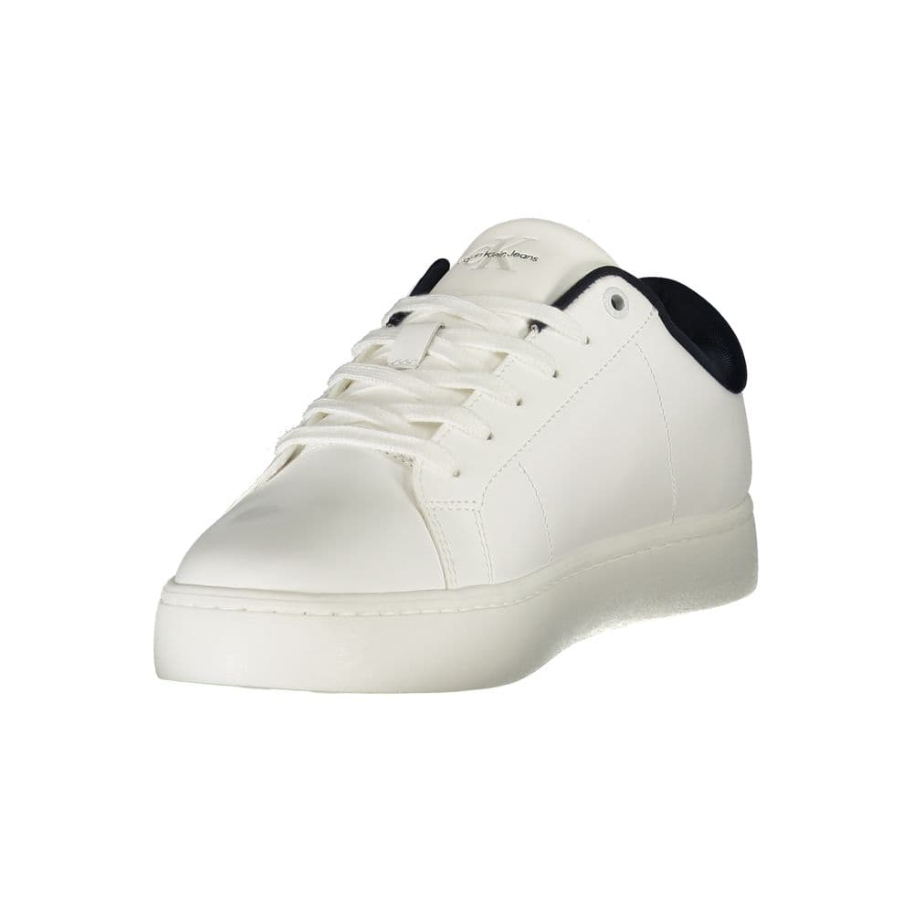 Calvin Klein Bianco Polyurethane Men Sneaker - 3