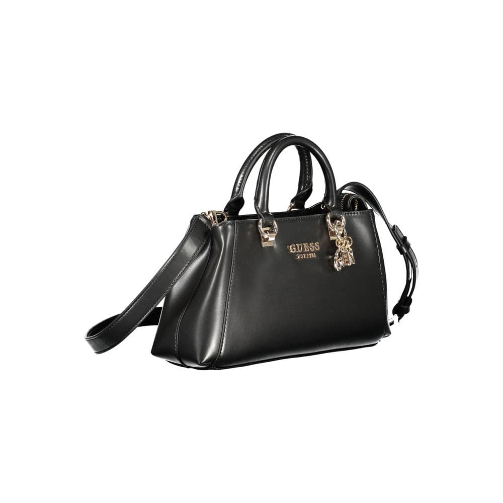 Guess Jeans Nero Poliuretano Women Handbag - 3