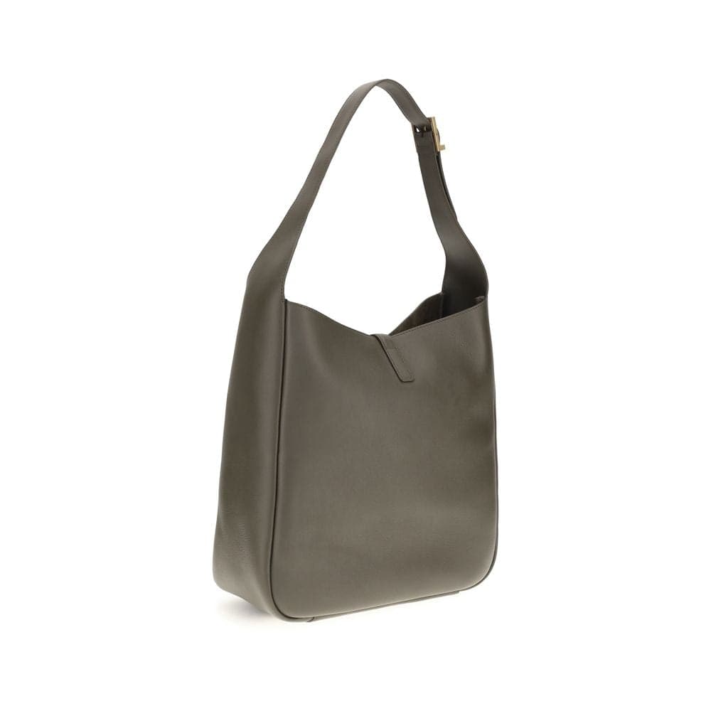 Saint Laurent Bicolor Calf Leather Bos Taurus Shoulder Bag - 3