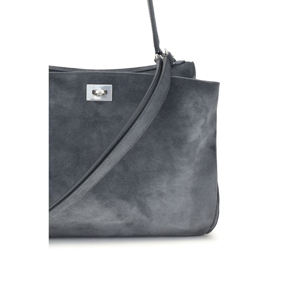 Balenciaga Gray Calf Leather Bos Taurus Handbag - 4