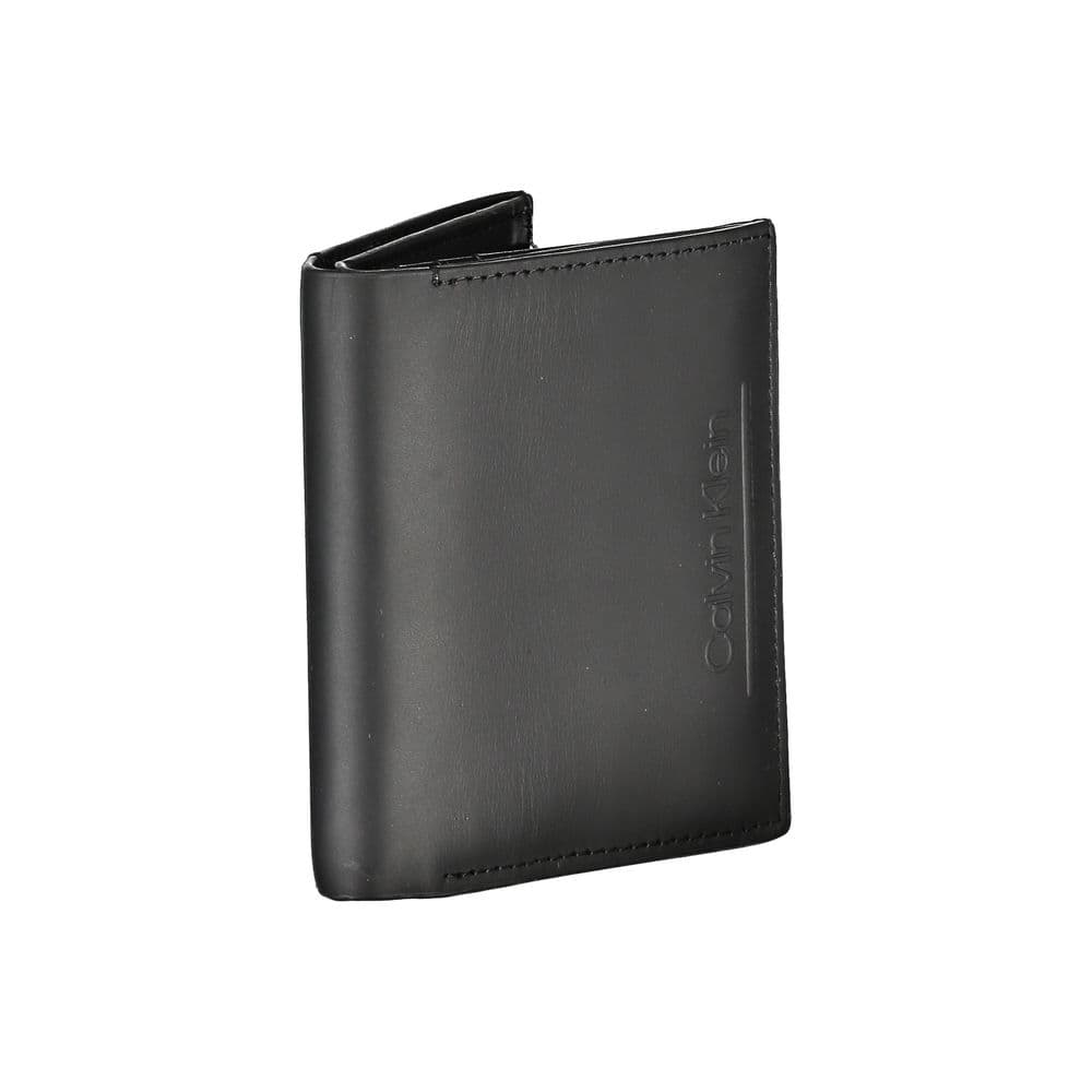 Calvin Klein Black Leather Men Wallet - 3