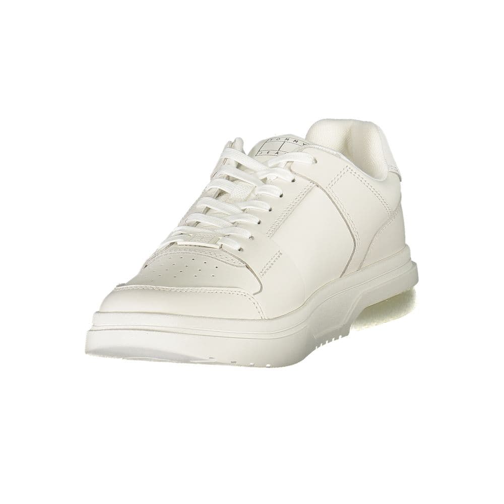 Tommy Hilfiger White Polyurethane Men Sneaker - 3