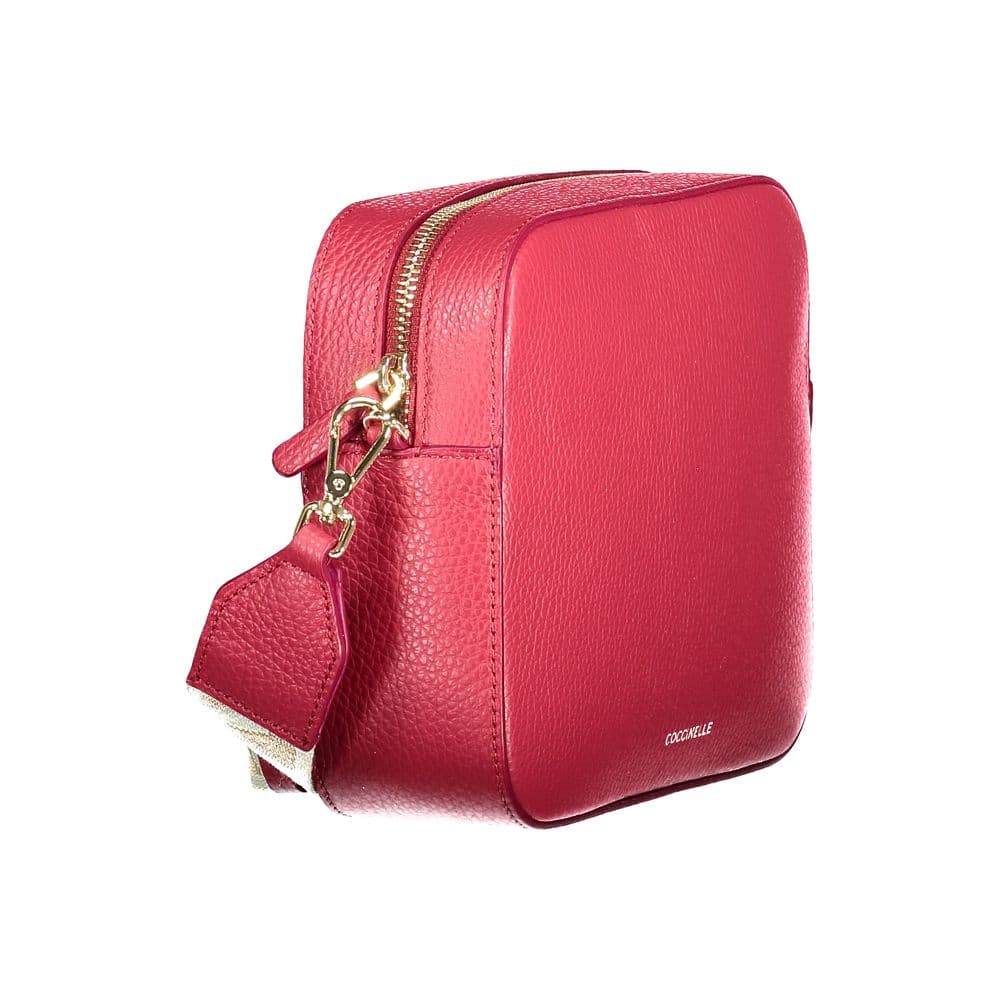 Coccinelle Rosso Leather Woman Bag - 3